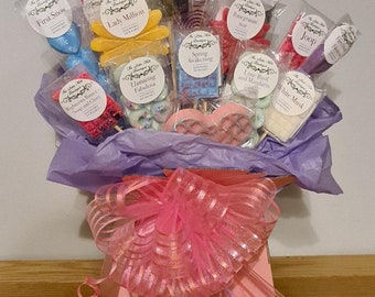 Wax Melt Bouquet Perfect For Mothers Day, New Home, New Baby, Get Well Soon, Congratulations,Thank You, Im Sorry....