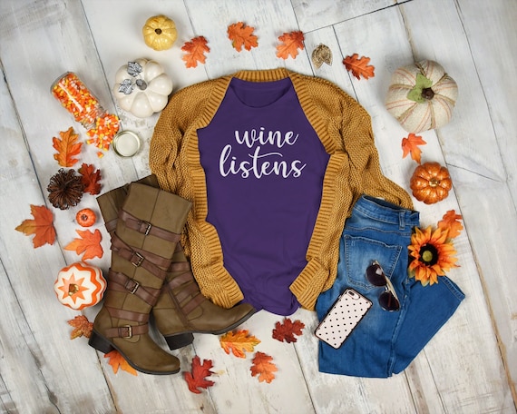 wine listens t shirt
