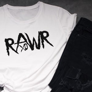 RAWR XD T-shirt, Not a Phase, Elder Emo, Scene Things, Metalcore, Rock, Heavy, Alt, Goth, Emo, Punk, Band, Concert, Festival, Rave