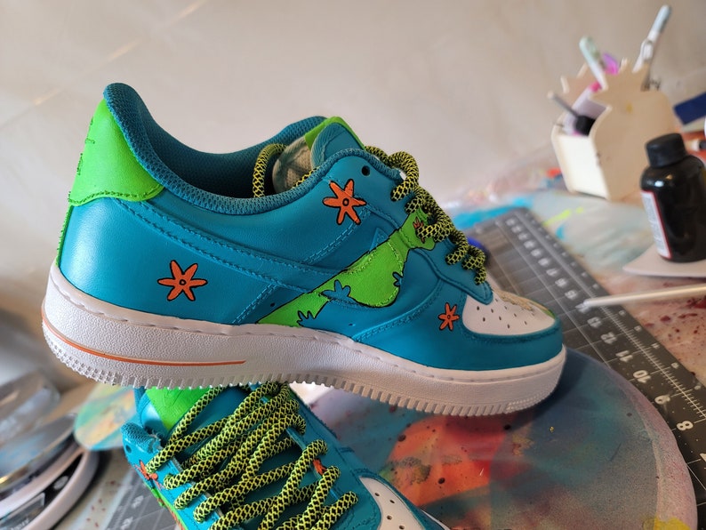 custom scooby doo air force 1