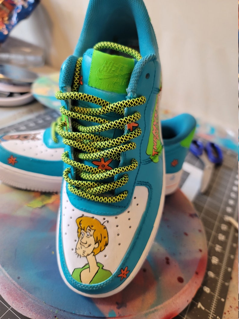 custom scooby doo air force 1