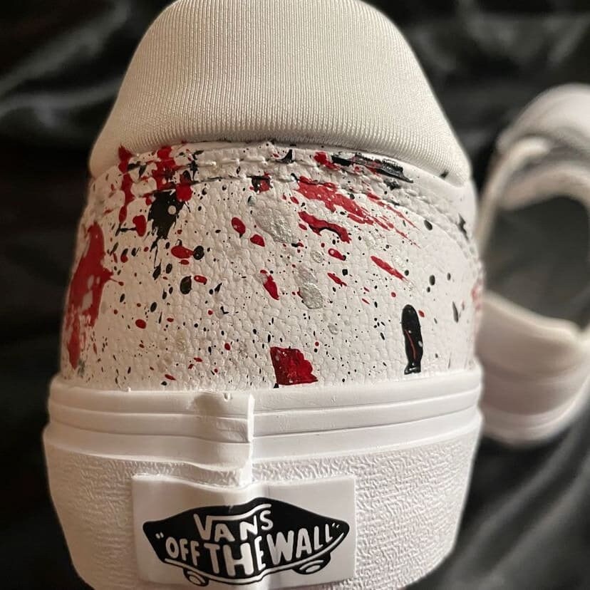 Blood Splatter Shoes 