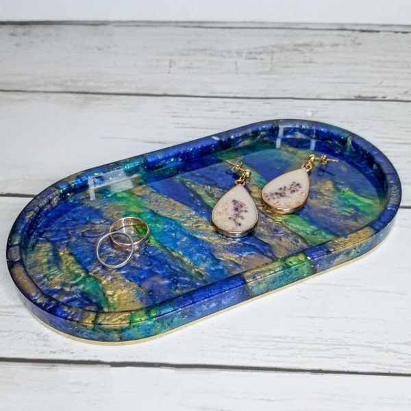 Peacock Tray Etsy