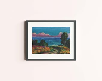 Petites impressions de paysage à l'aquarelle de mes peintures originales !