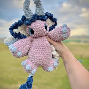 Flora the Lavender Faerie Crochet Plush | Ready to Ship | Crochet |