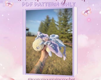 Fable la polilla hada / Amigurumi / Patrón PDF únicamente