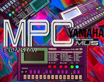 Yamaha MU 5 Tone Generator MPC Expansion Pack