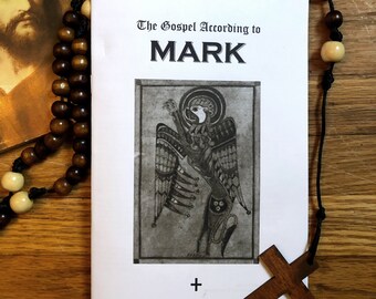Das Markusevangelium, christliches Zine, katholisch, christlicher Punk, biblisches Zine, Bibelarbeit, Schrift
