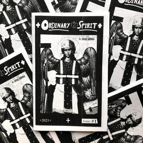 Ordinary Spirit Zine Issue No.1, Christian punk, Catholic social justice, Chrisitan anarchist, Bible zine