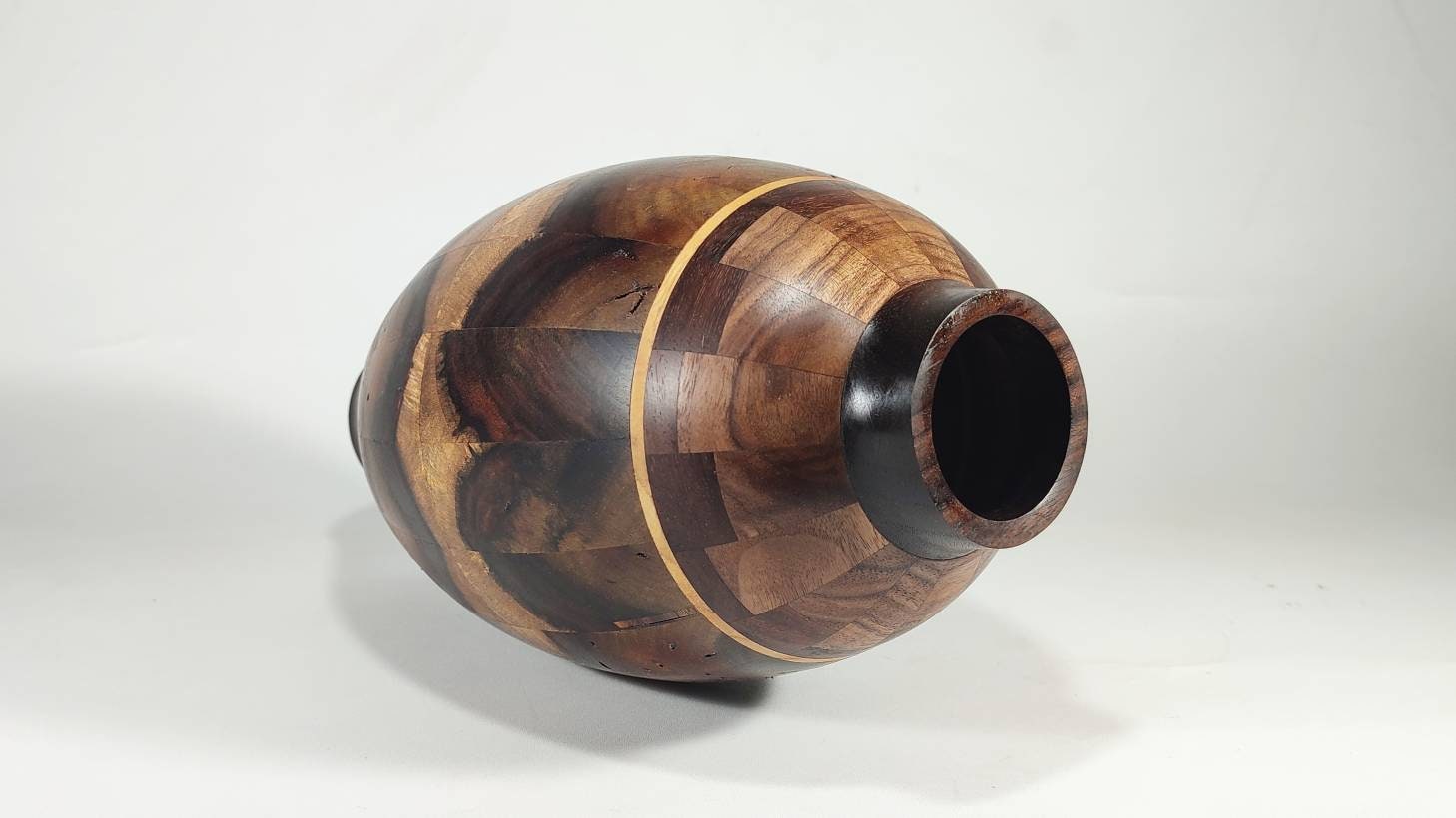 End Grain Vase H 29cm W 15cm Etsy