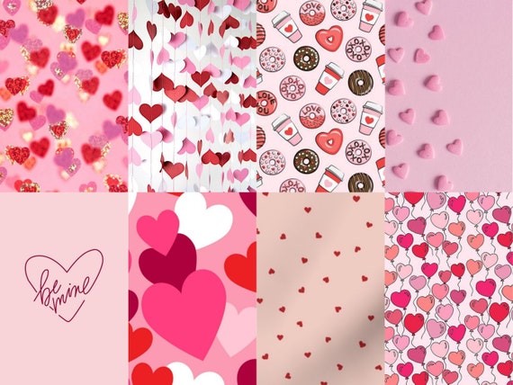 Pink Valentines Day Aesthetic Collage Kit Pink Valentine Theme Photo Wall  Valentines Day Decorations Valentines Art DIGITAL DOWNLOAD -  Norway