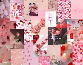 Bộ sưu tập hình dán tường thẩm mỹ ngày Valentine màu hồng: Tái hiện không gian lãng mạn và ngọt ngào của ngày Valentine với bộ sưu tập hình dán tường thẩm mỹ màu hồng. Chúng tôi cam kết mang lại cho bạn một không gian sống lãng mạn và ngọt ngào.