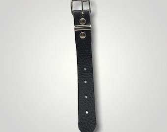 Leather utility straps full grain leather