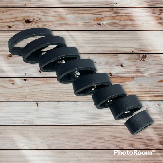 Leather Belt Loops Riveted All Sizes and Colours Etsy