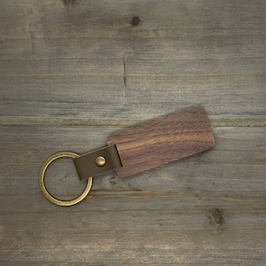 50 Pack Wooden Keychain Blanks Wood Keychain Blank Wooden Keychain Wood  Tags Z1