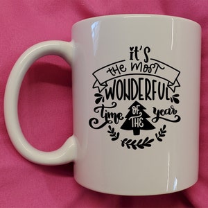 Es la época más maravillosa del año mug