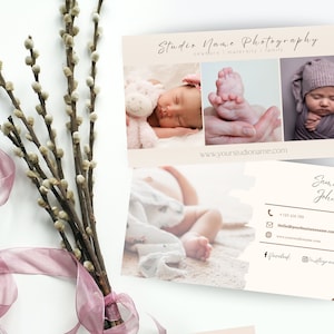 Sjabloon fotograaf visitekaartje, visitekaartje, canva, Photoshop, fotovisitekaartjes, sociaal contact, fotografiemarketing!