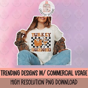 turkey and touchdowns png, thanksgiving png, football png, turkey png, fall football png