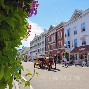 Mackinac Island Photography | Printable Art | Original Travel Photography | Digital Download | Unique Michigan Photo