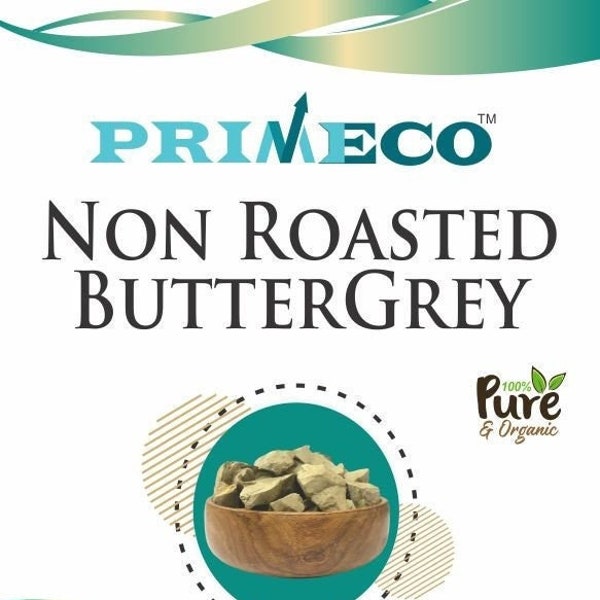 PRIMECO Non Roasted Buttergrey Edible Nakumatt Clay (FREE Worldwide Delivery)Natural, Fresh & Crunchy