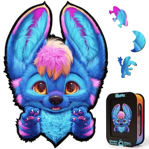 Blurix - 120 unique pieces | Wooden Jigsaw Puzzle