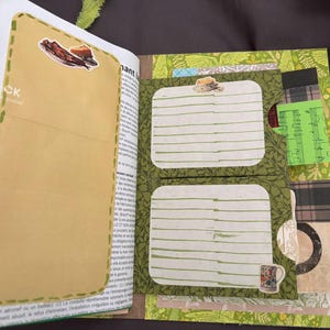 Junk Journal, handmade junk journal, recycled journal
