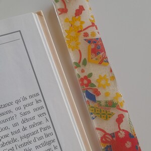 segnalibro in resina, segnalibro fatto a mano, segnalibro in resina e paga cinese, accessorio libro, idea regalo