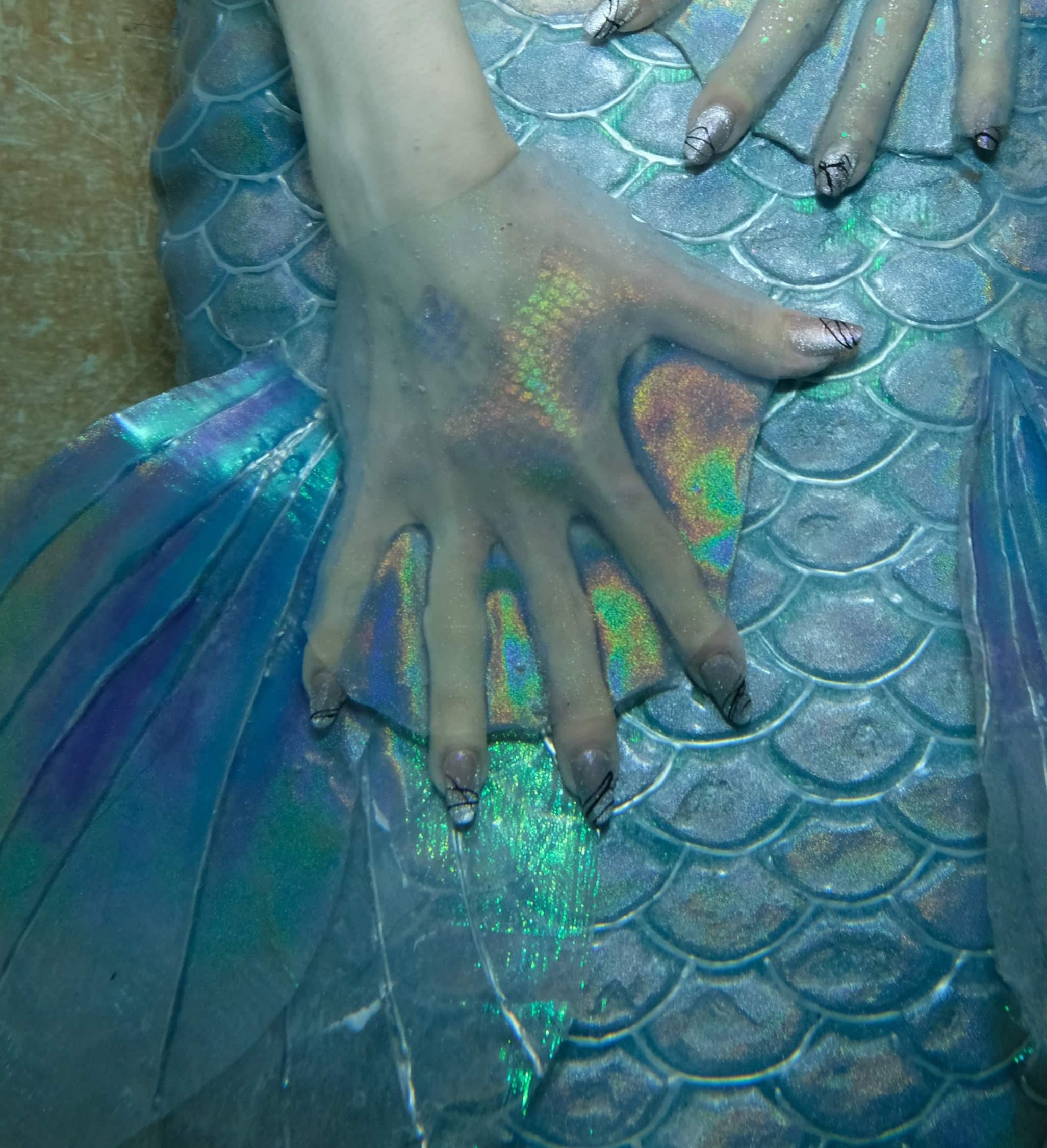 Mermaid Webbed Fingers