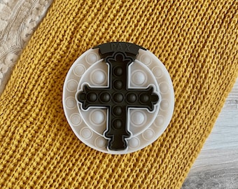 Glow-in-the-dark St. Benedict Pop-it || Catholic Kids Gift