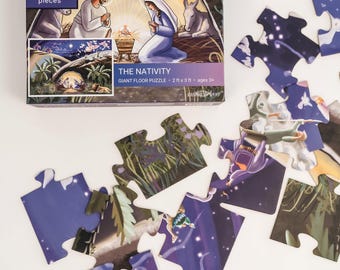 The Nativity Floor Puzzle - 48 Pieces