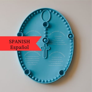 Rosary Popper Rosary Pop-it Catholic Kids Gift Children's Rosary Interactive Rosary Mysteries in Spanish