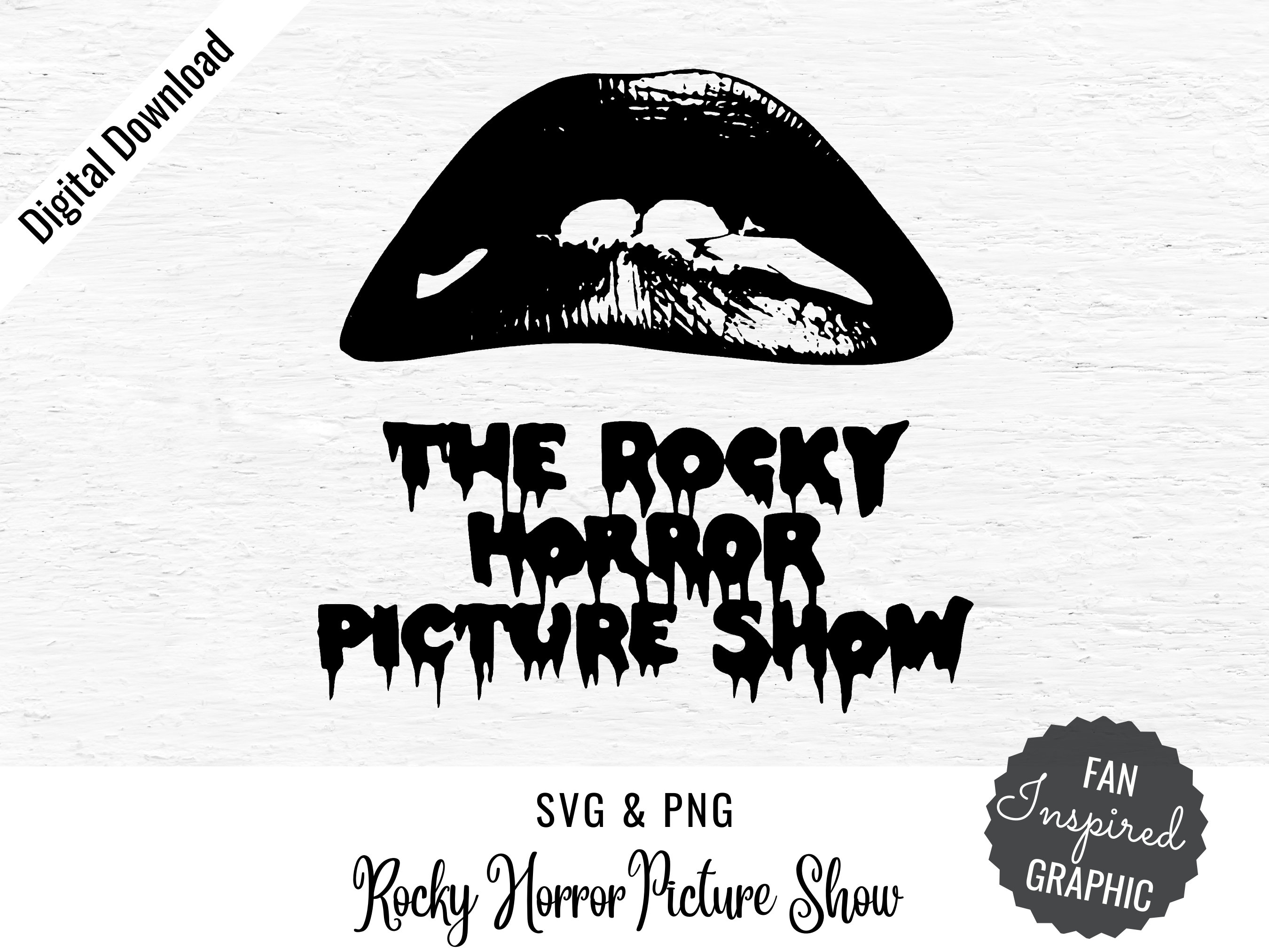The Rocky Horror Picture Show Svg Png Jpg Clipart Etsy