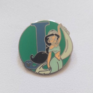 Disney Hidden Mickey Series III Alphabet Pin J for Jasmine 2009