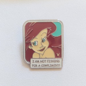 Disney Hidden Mickey Series Princess Quote Collection Ariel Pin 2007