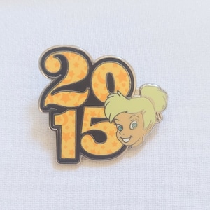 Disney Trading Pin Dated Year Choose a Pin Booster Set Tinker Bell Pin 2015