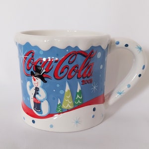 Coca Cola Coke Snowman Coffee Tea Cocoa Mug 2003