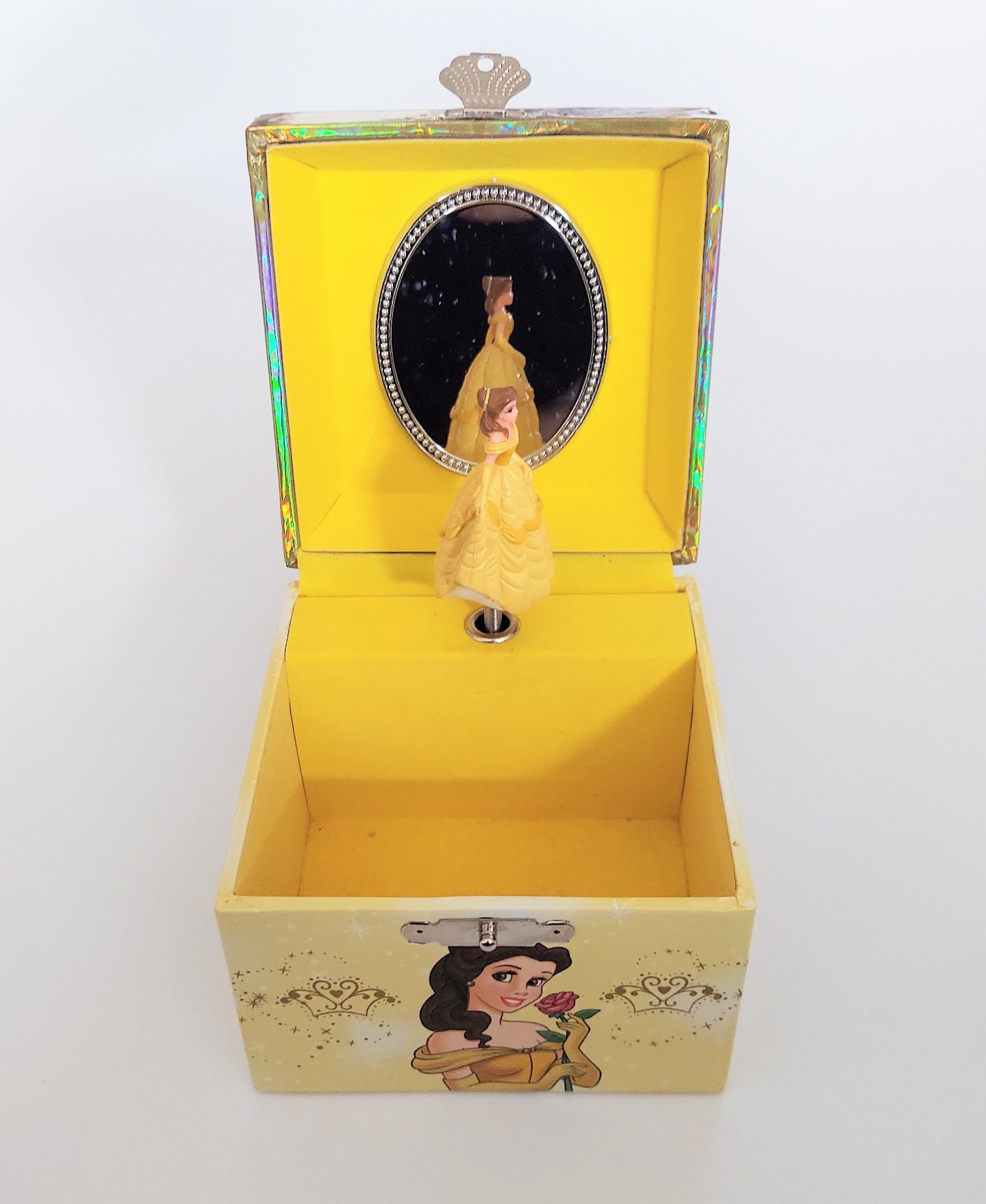 Disney Parks Beauty and the Beast Musical Jewelry Music Box Belle