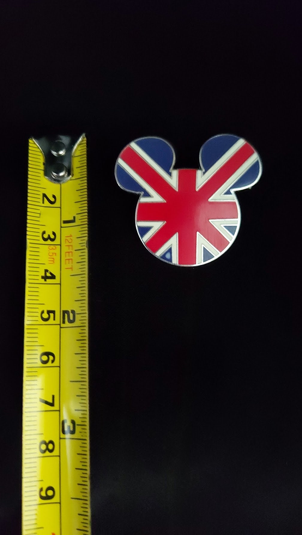 Disney Mickey Mouse Icon Union Jack Flag Pin 2007 - Etsy