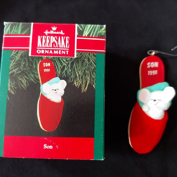 Hallmark Son Ornament Etsy