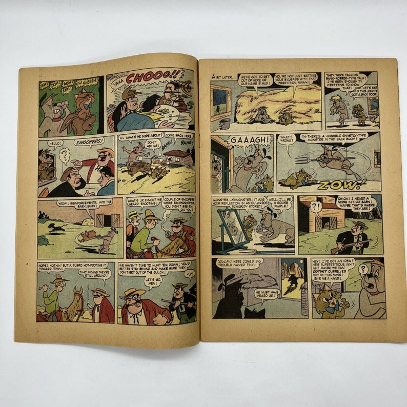 Hanna-barbera Ruff and Reddy. 1960. No 4 - Etsy