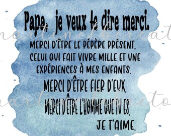 Papa, Merci