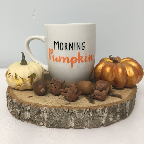 Morning Pumpkin Mug, Fall Coffee Mug, Pumpkin Coffee Mug, Autumn Coffee Mug, Seasonal Coffee Mug, Gift Coffee Mug, Morning Pumpkin, Fall Mug