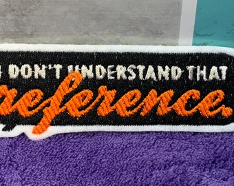 Supernatural inspired patch