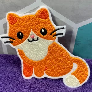 orange cat patch