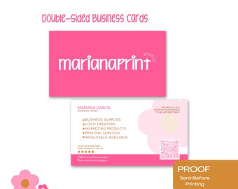 Custom Logo Business Cards: Double-Sided, Glossy or Holographic