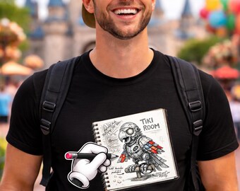Camiseta Tiki Room, Pájaro Tiki, Loro Animatrónico Tiki Room, Camiseta Cool Dad Theme Park
