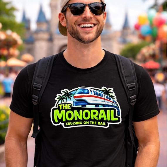 Monorail Theme Park Shirt, The Monorail Shirt