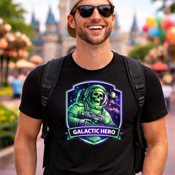 Galactic Hero Astronaut Theme Park Shirt, Space Ranger Shirt, Theme Park Shirt