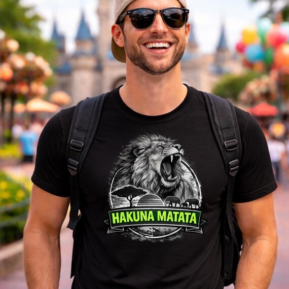 Hakuna Matata Lion Roar Shirt, Theme Park Inspired Shirt