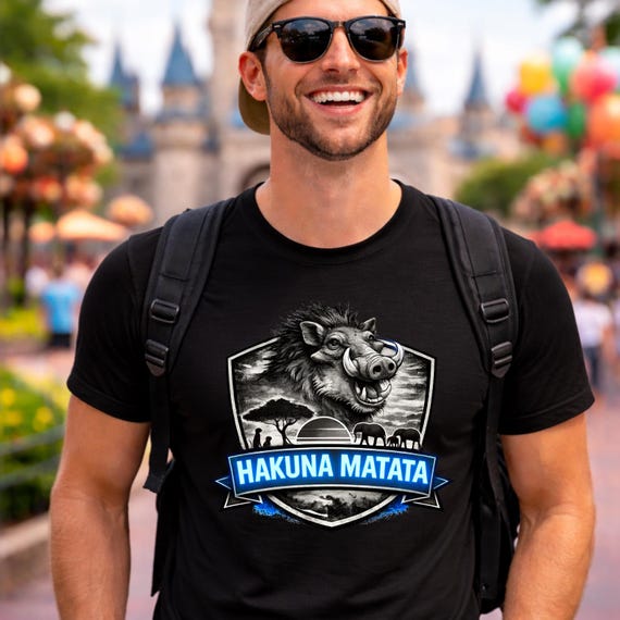 Hakuna Matata Warthog Shirt, Theme Park Inspired Shirt